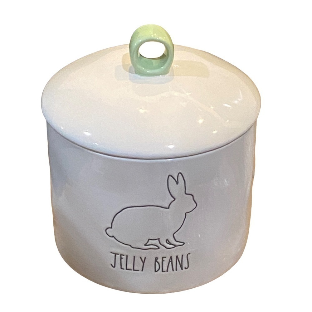 Rae Dunn “Jelly Beans” Bunny Canister